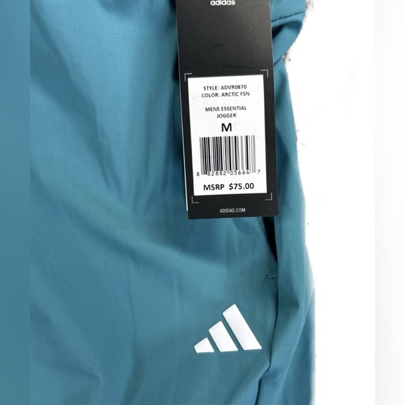 NWT Adidas Men’s Essential Jogger Artic FSN Size M. Style ADVR0870 New - Picture 1 of 5